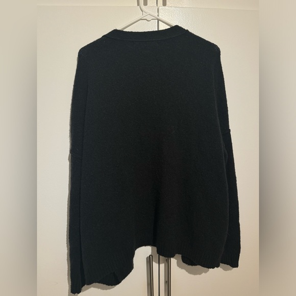 Olivaceous Super Soft Black Open Front Cardigan - Picture 2 of 3